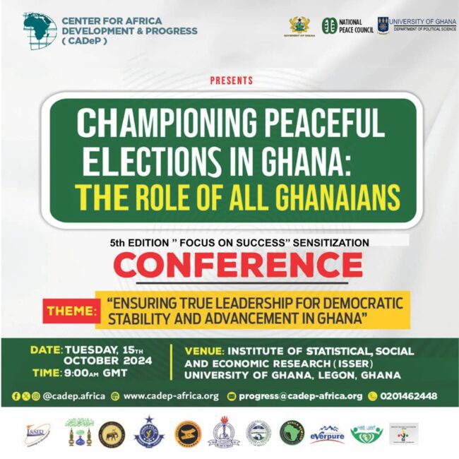 Championing Peaceful Elections in Ghana: The Role of All Ghanaians